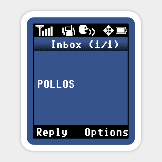 Pollos SMS - Breaking Bad - Sticker | TeePublic